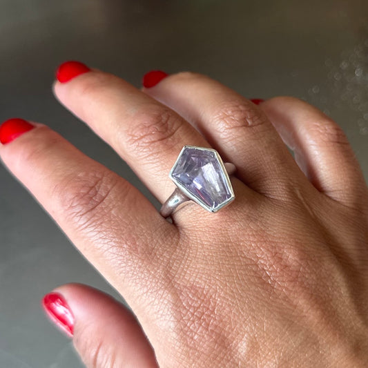 Amethyst Organic Ring