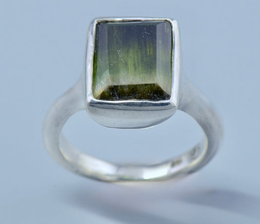 Bicolor Tourmaline - Organic Ring