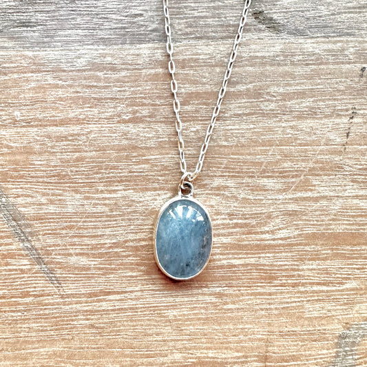 Blue topaz Necklace