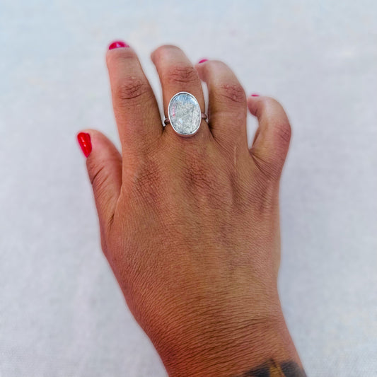 Turmalated Quartz Ring -3