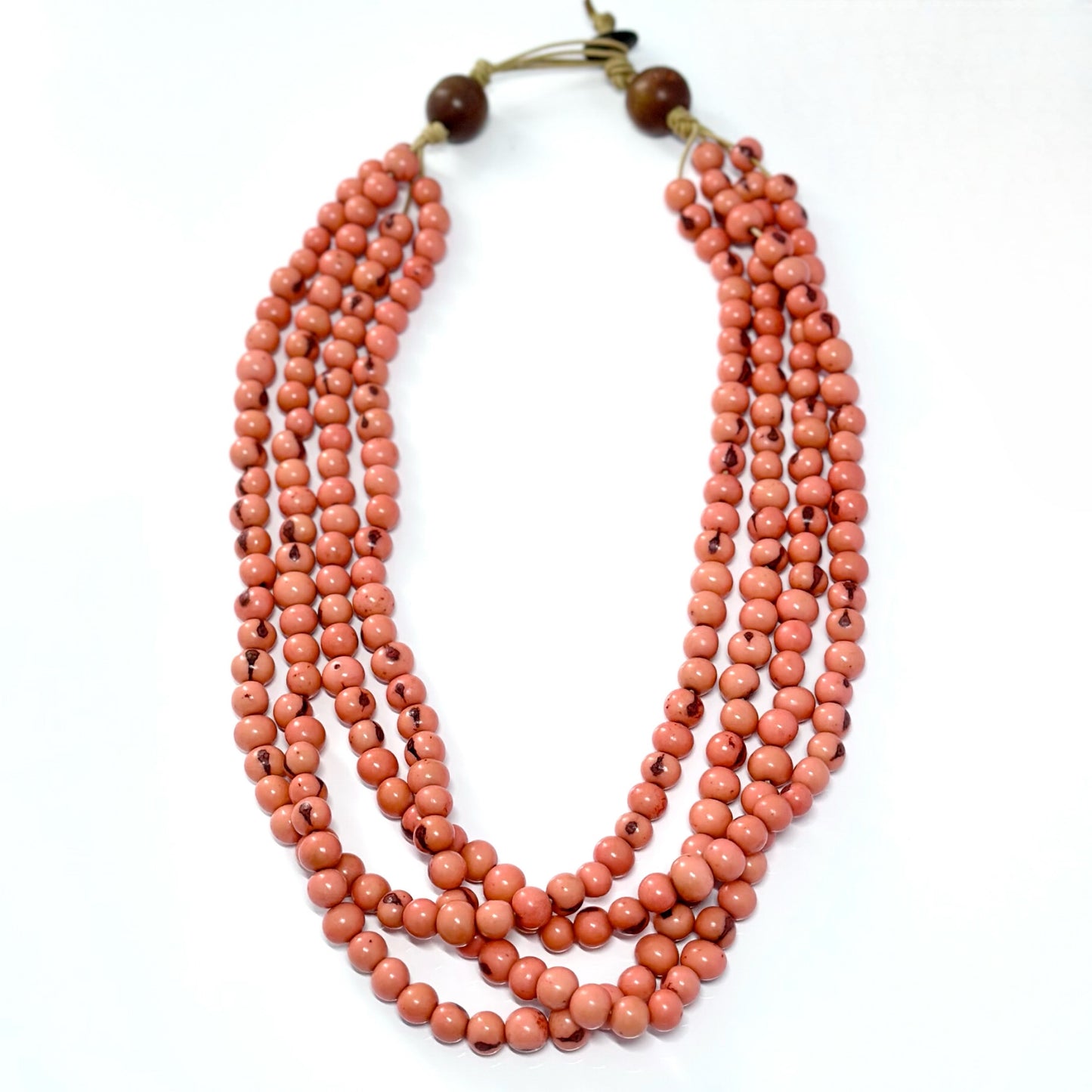 Pink - 4 strands Açai Necklace