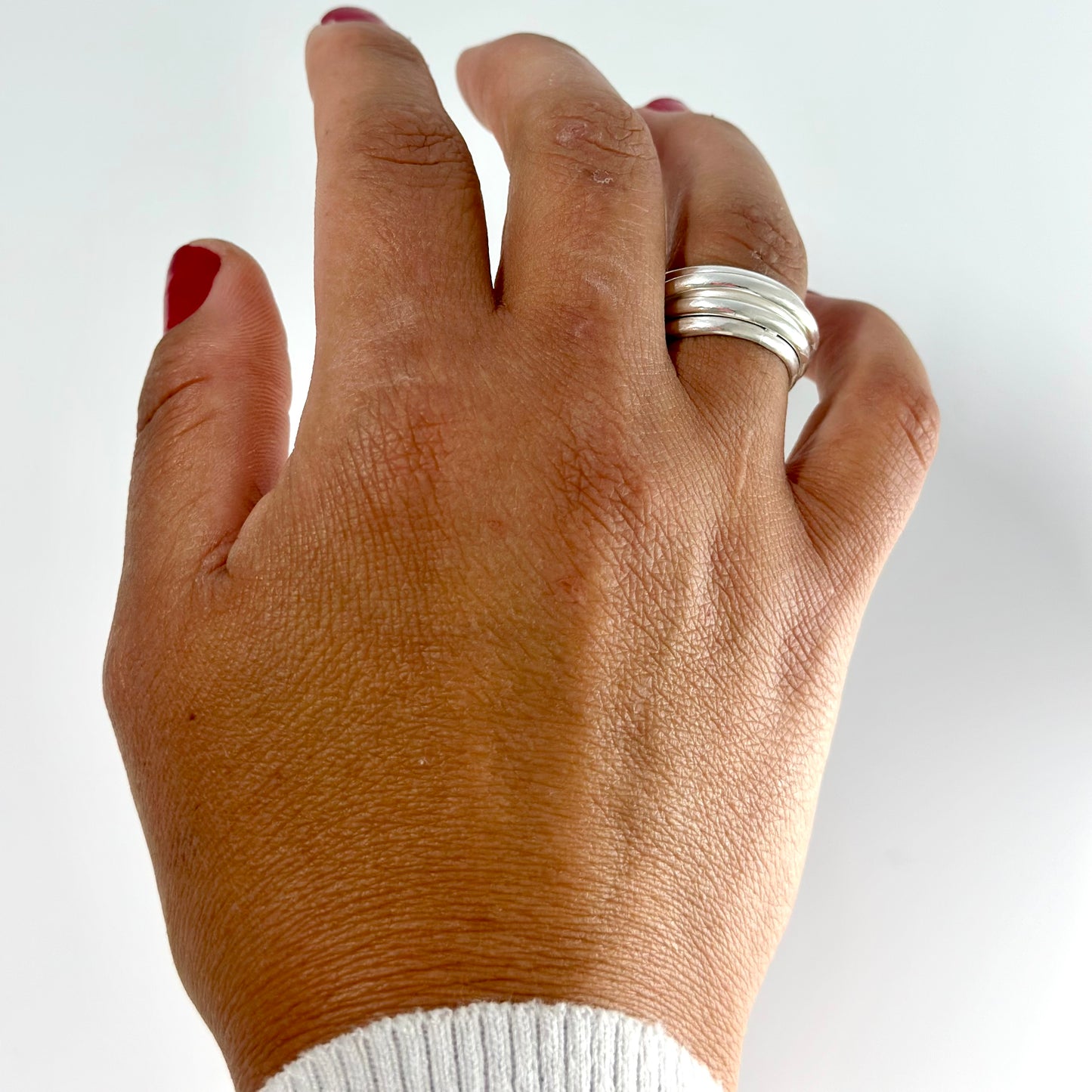 Sterling Silver Nest Ring