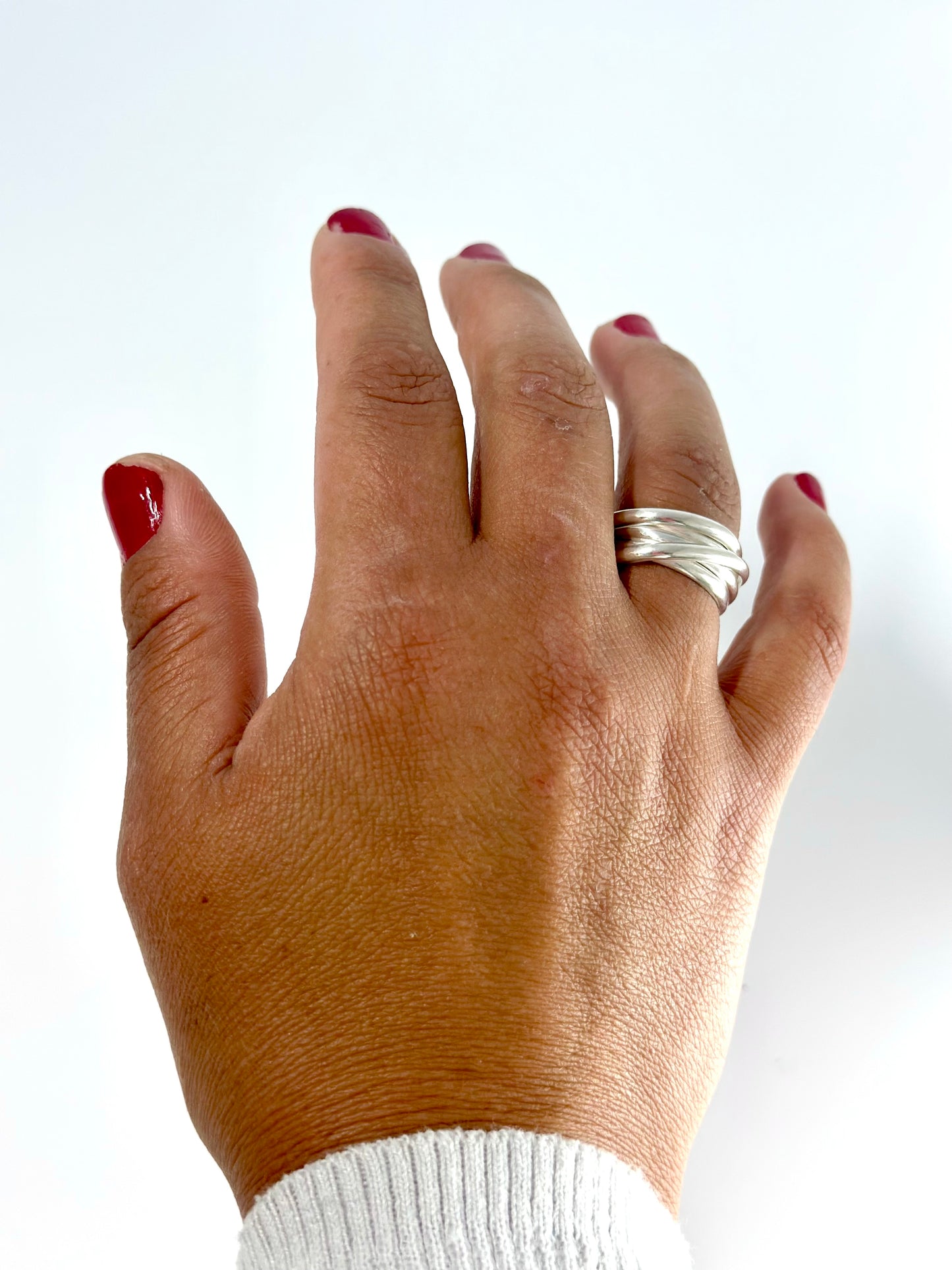 Sterling Silver Nest Ring