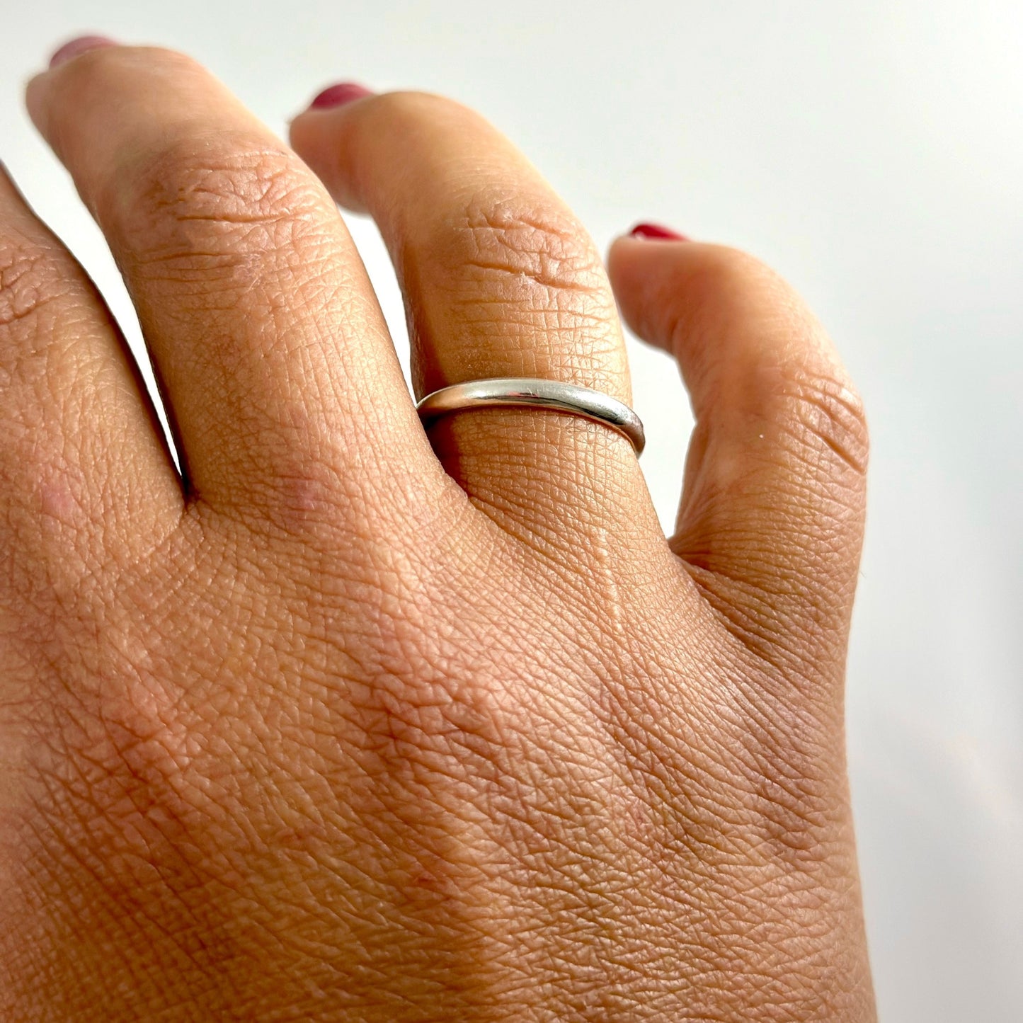 SS half-round ring