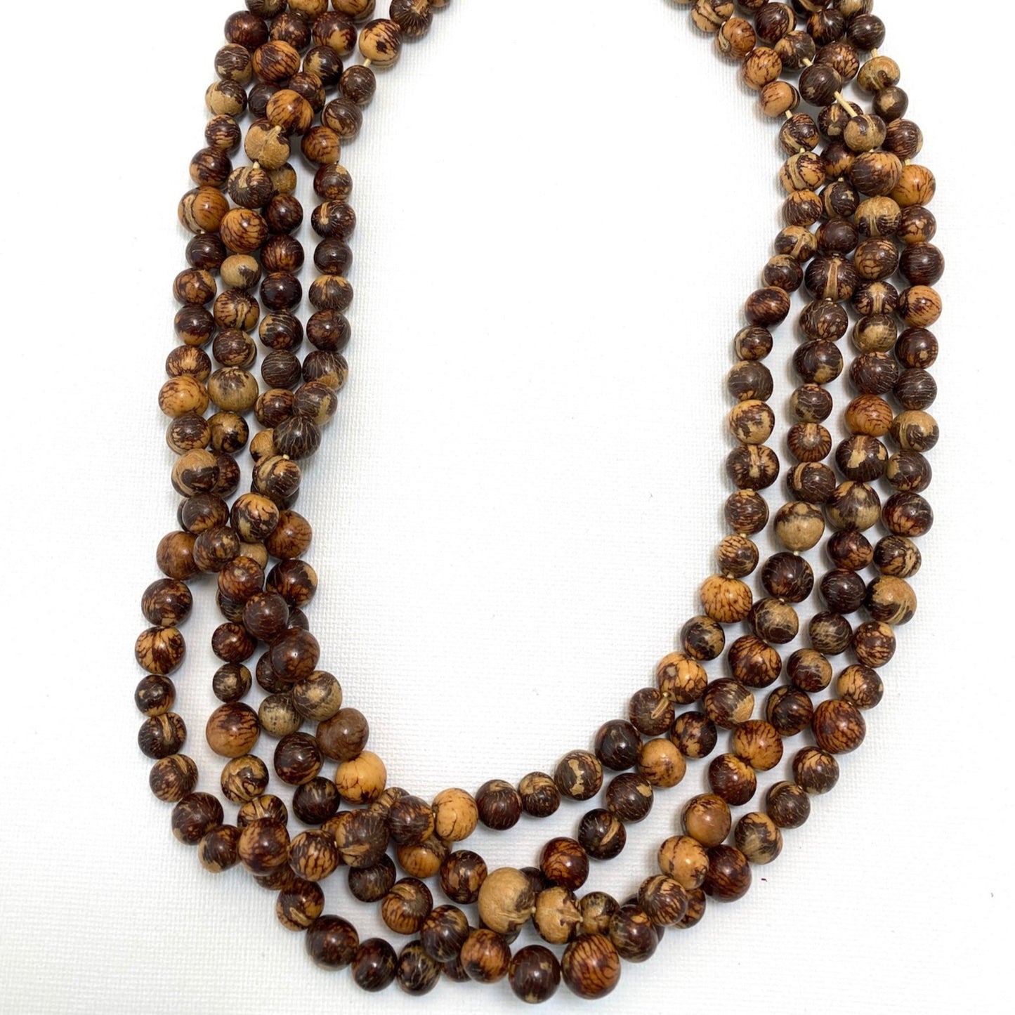 Natural -  4 strands Açai Necklace