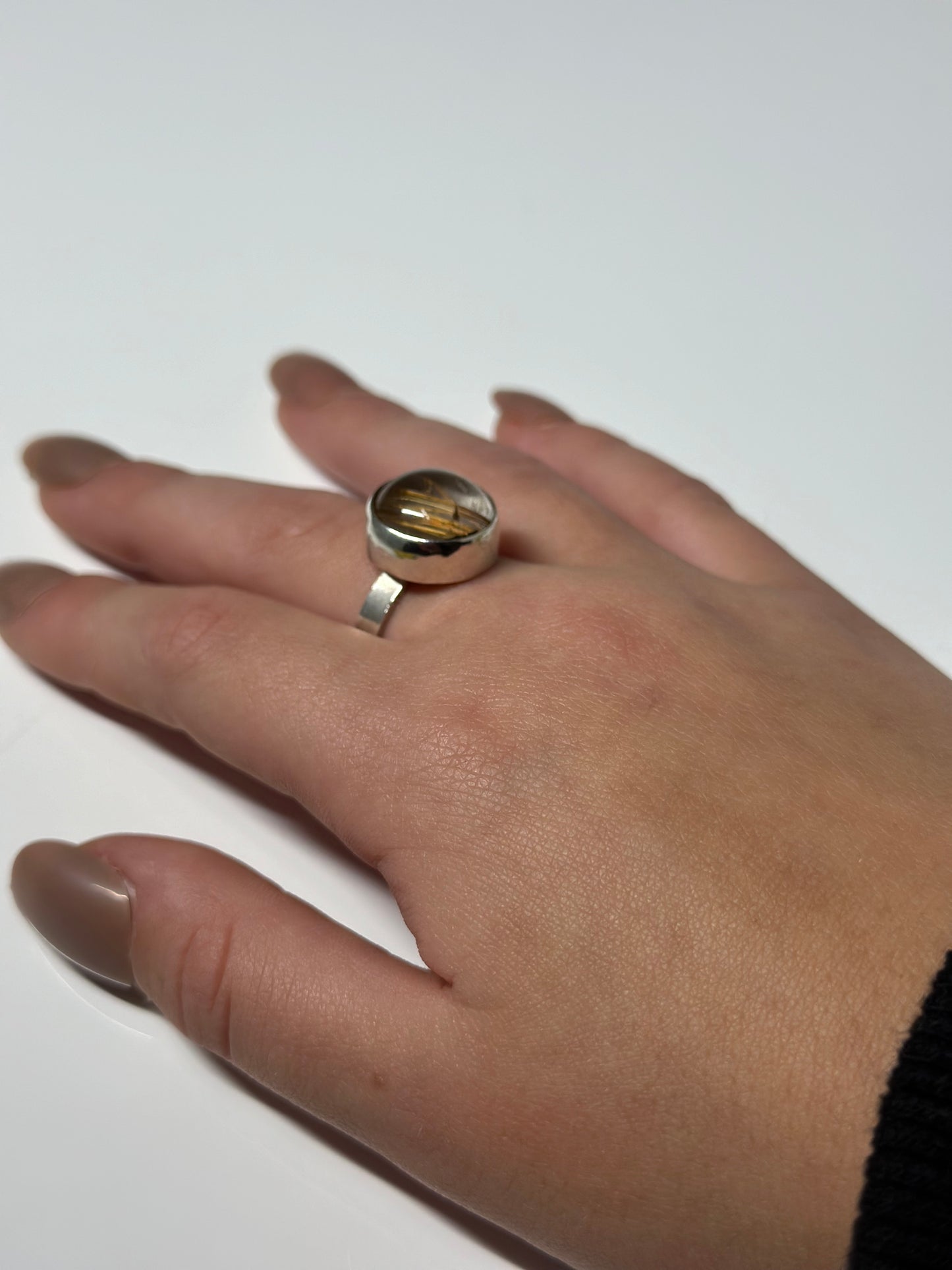 Rutilated Quartz Ring #2