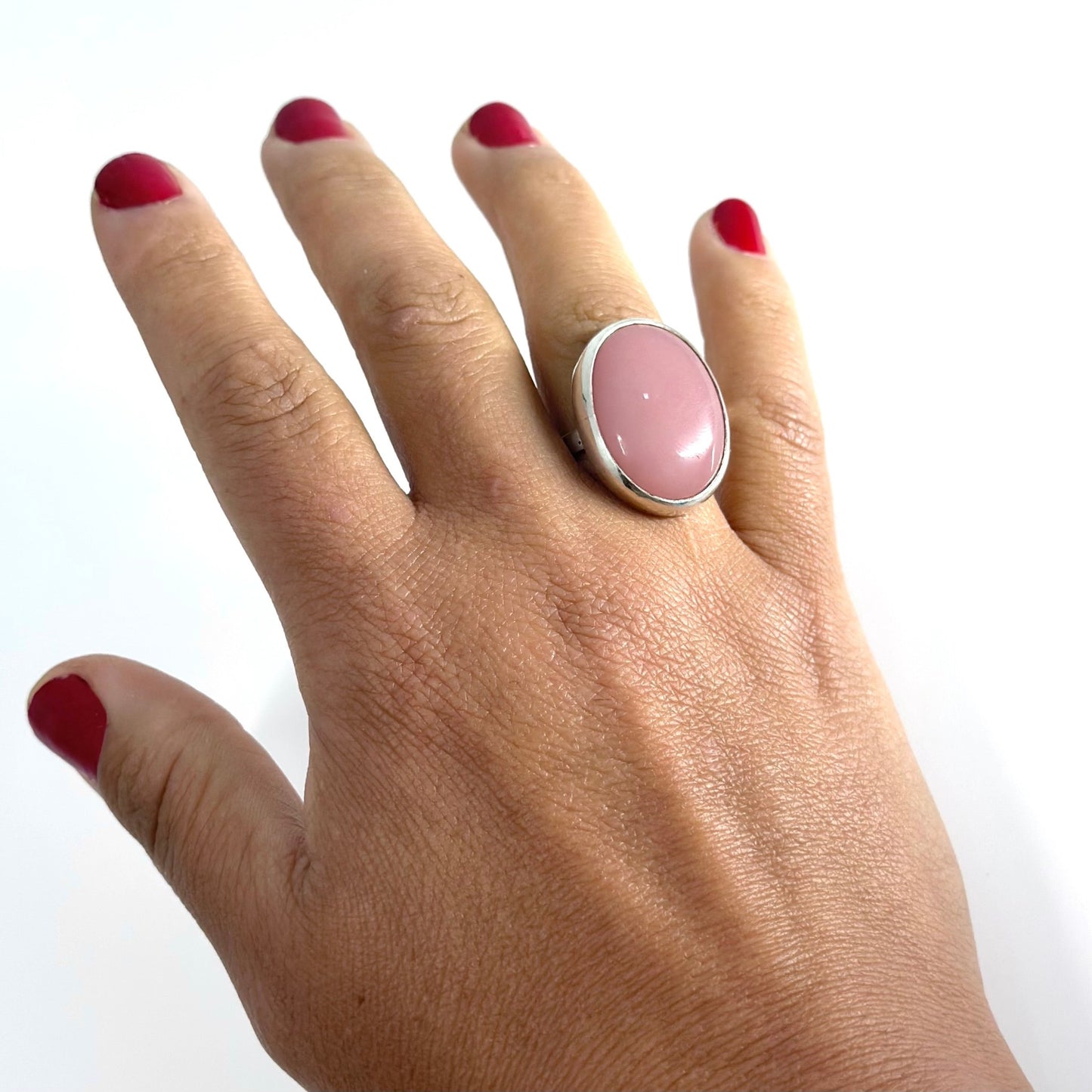 Pink Opal Ring