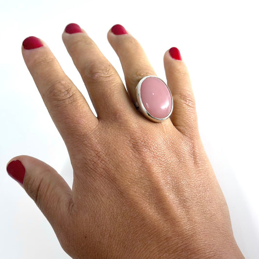Pink Opal Ring