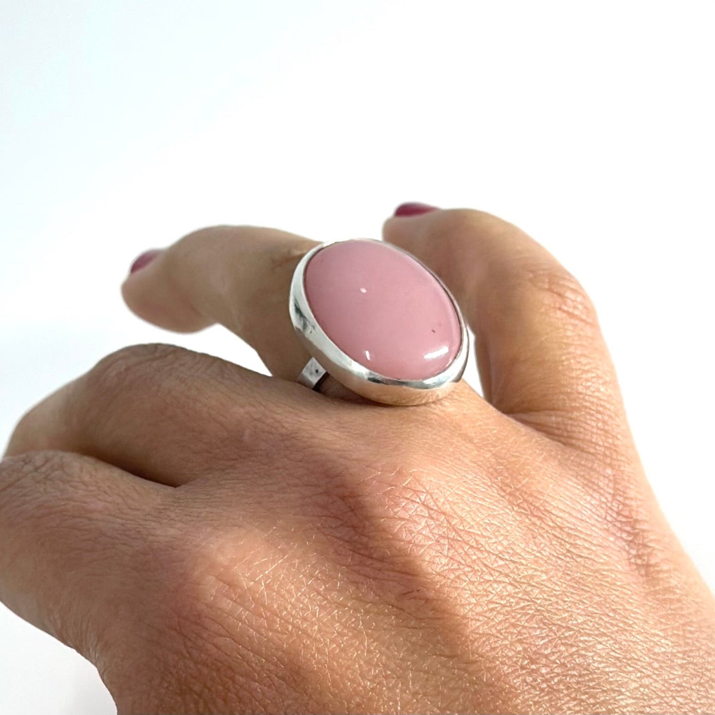 Pink Opal Ring