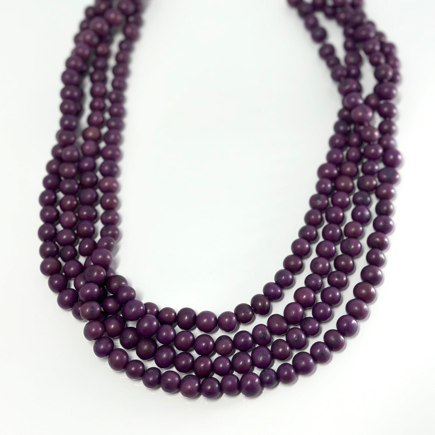 Purple - 4 strands Açai Necklace