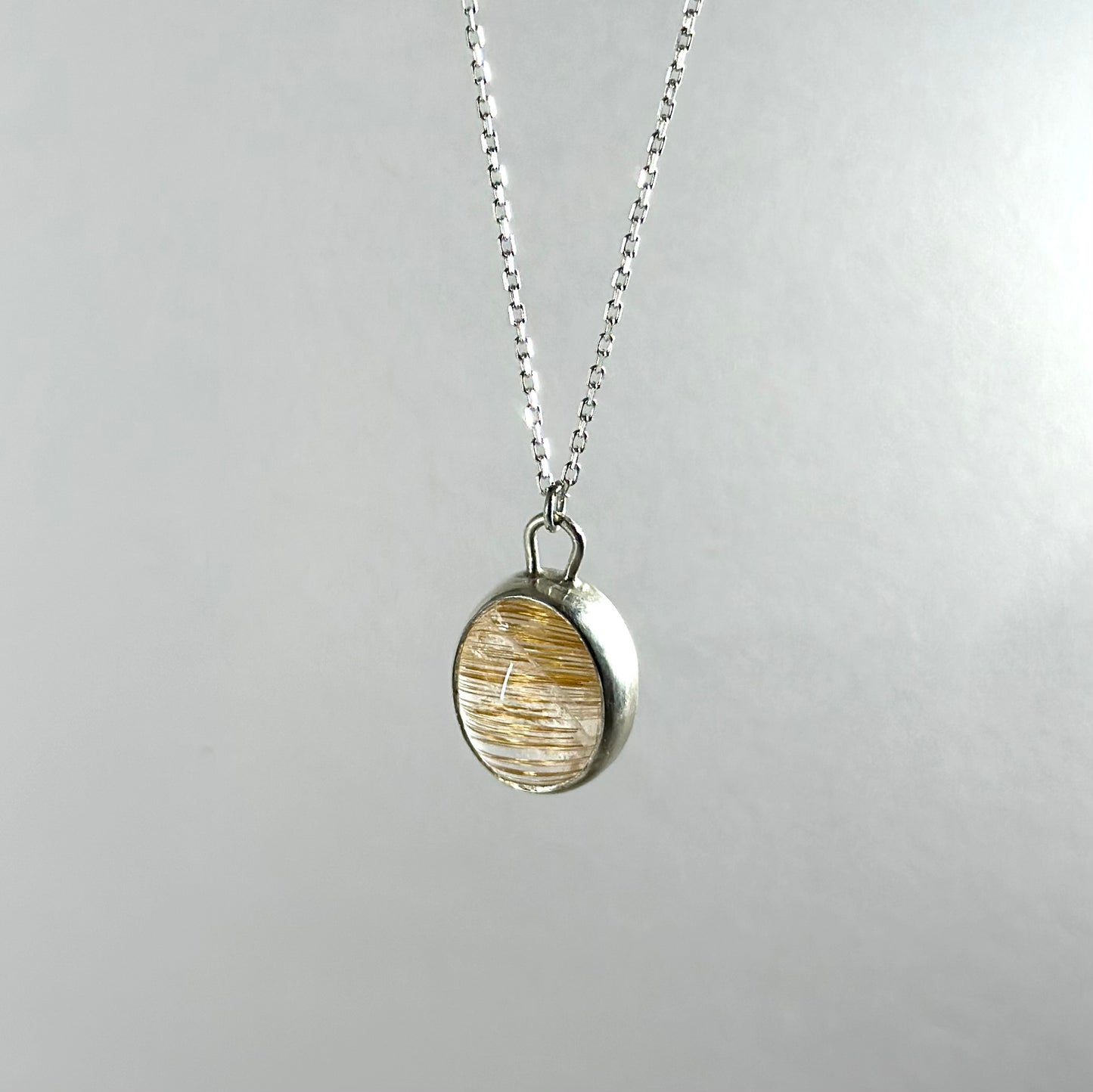 Rutilated Quartz Necklace