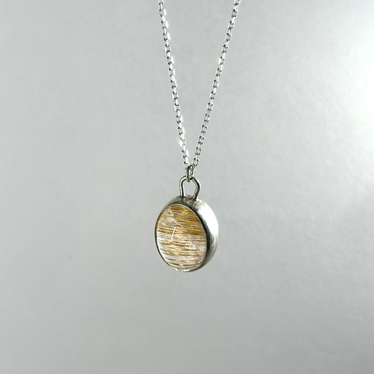 Rutilated Quartz Necklace