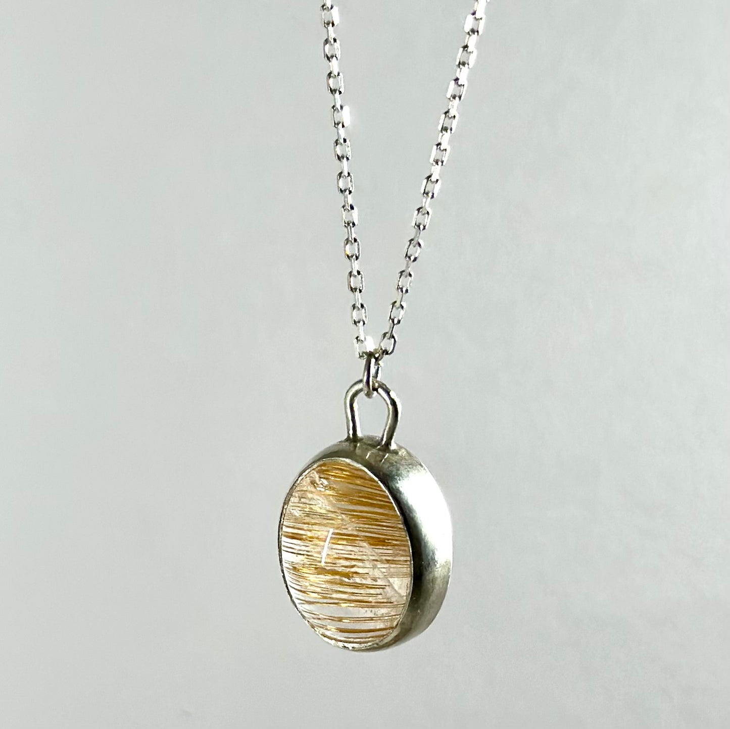 Rutilated Quartz Necklace