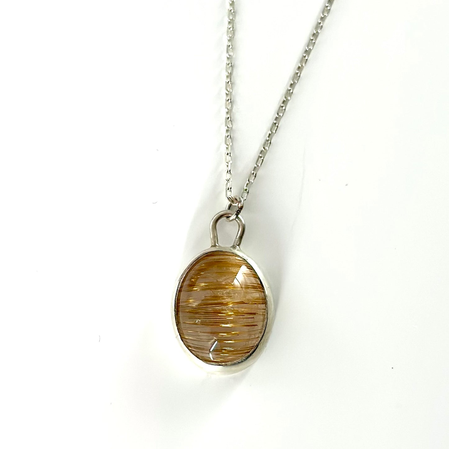 Rutilated Quartz Necklace