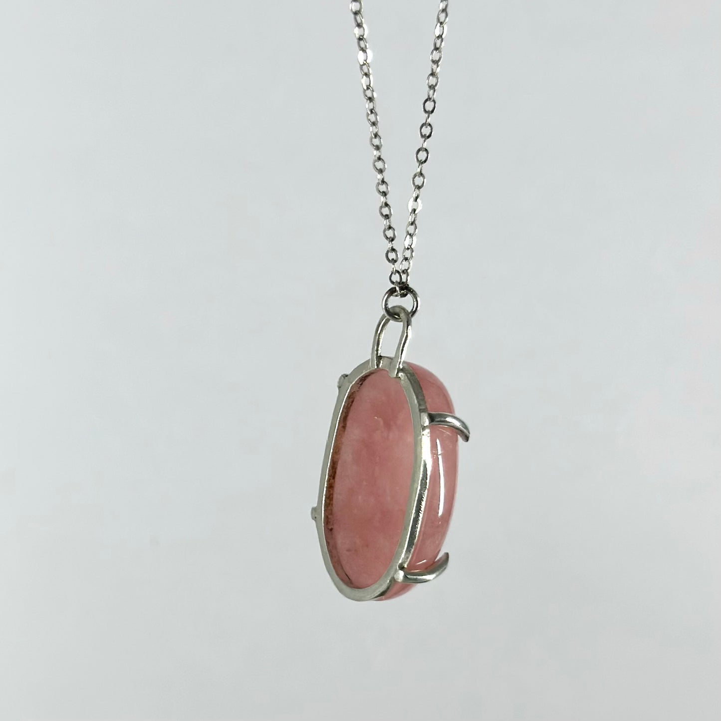 Pink Rhodonite Necklace