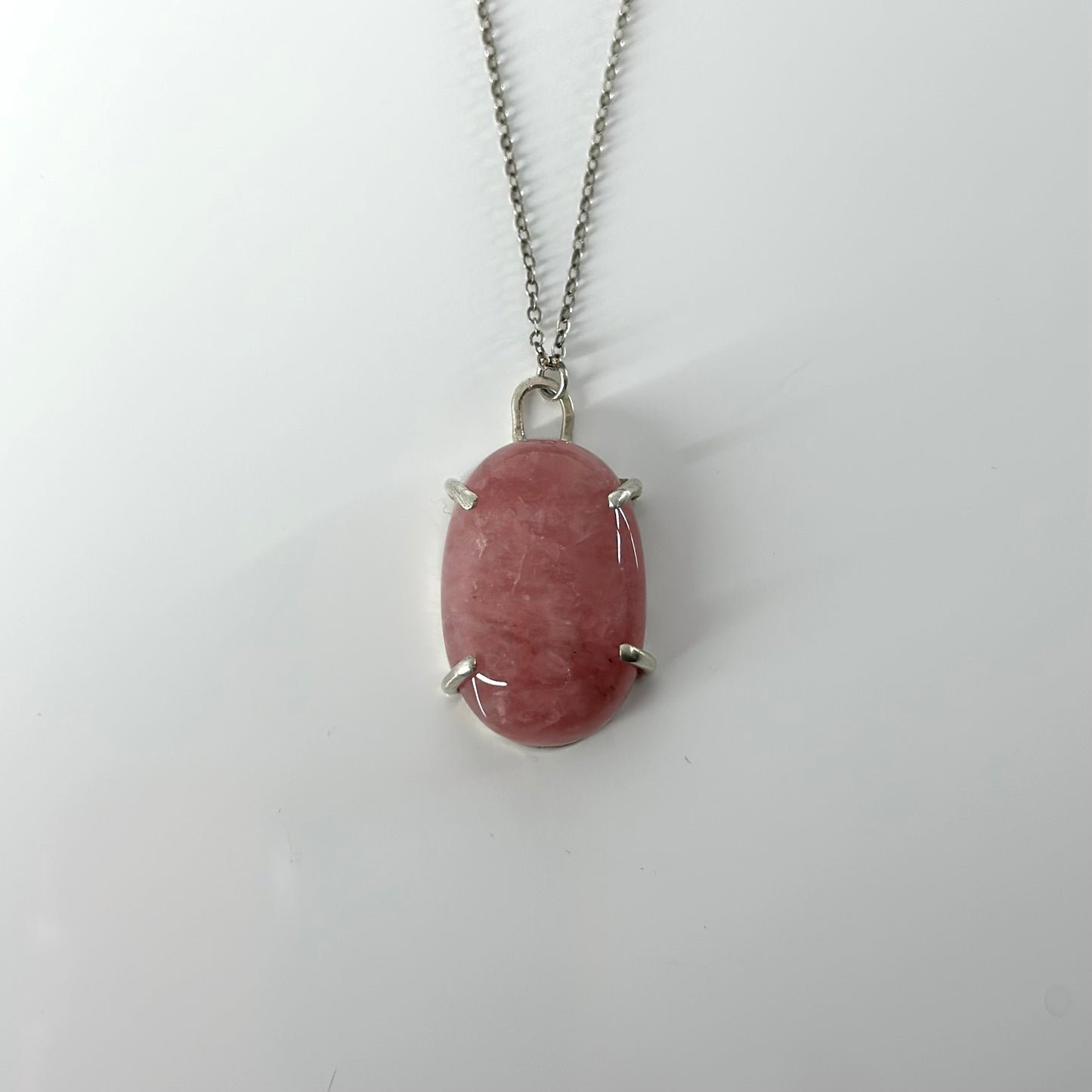 Pink Rhodonite Necklace