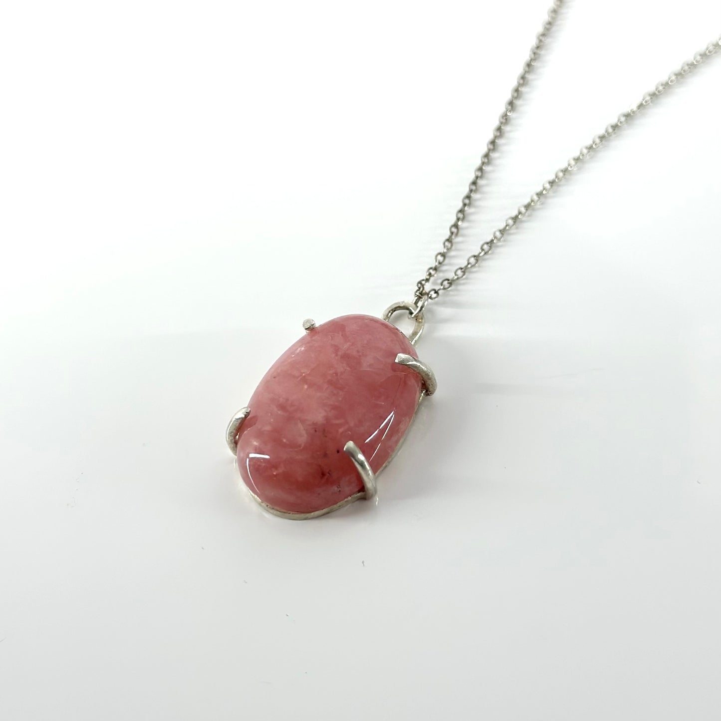 Pink Rhodonite Necklace