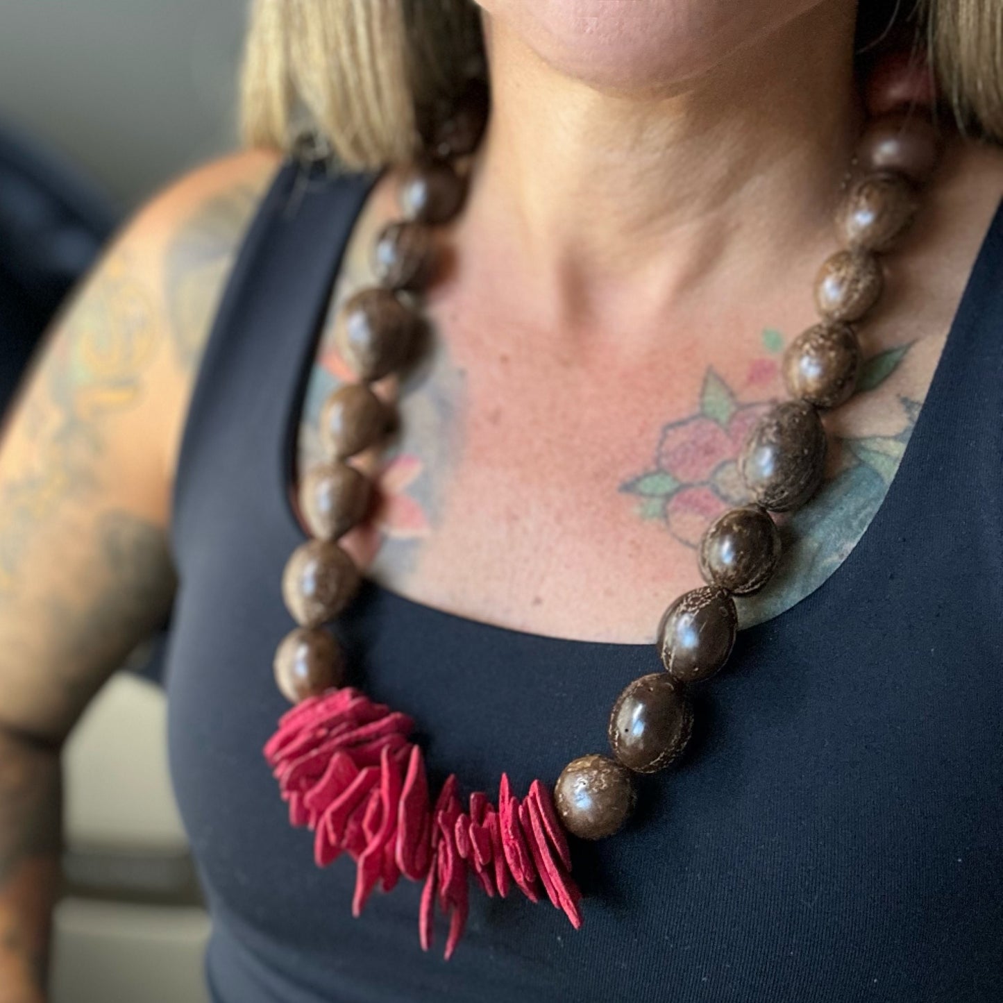 Paxiuba & coconut Necklace