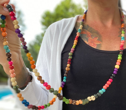Multi Colors - Single Açai Necklace