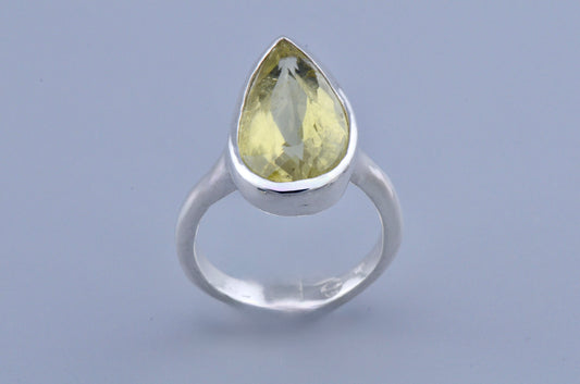 Citrine Organic Ring