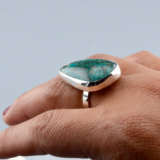 Chrysocolla Ring