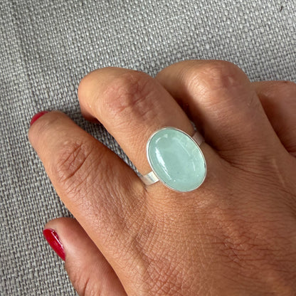 Aquamarine Ring - Oval