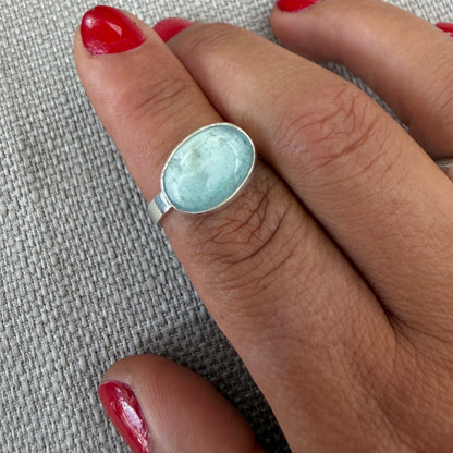 Aquamarine Ring - Oval