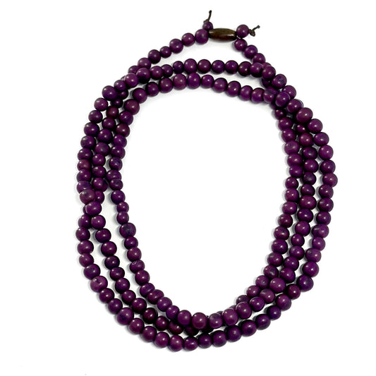 Purple Blum- Single  Açai Necklace