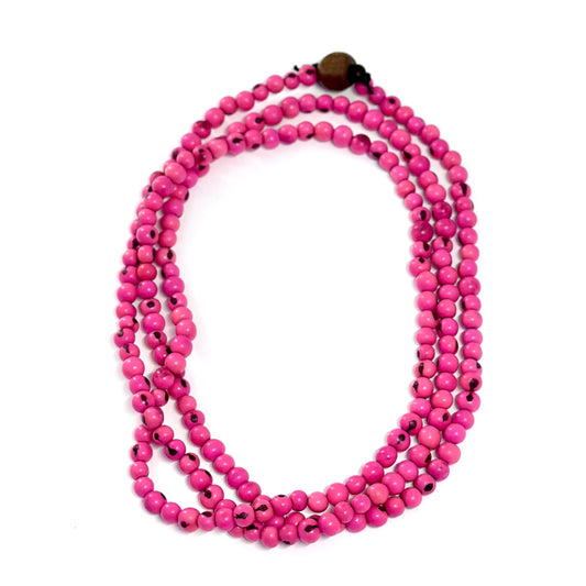 Hot Pink - Single Açai Necklace