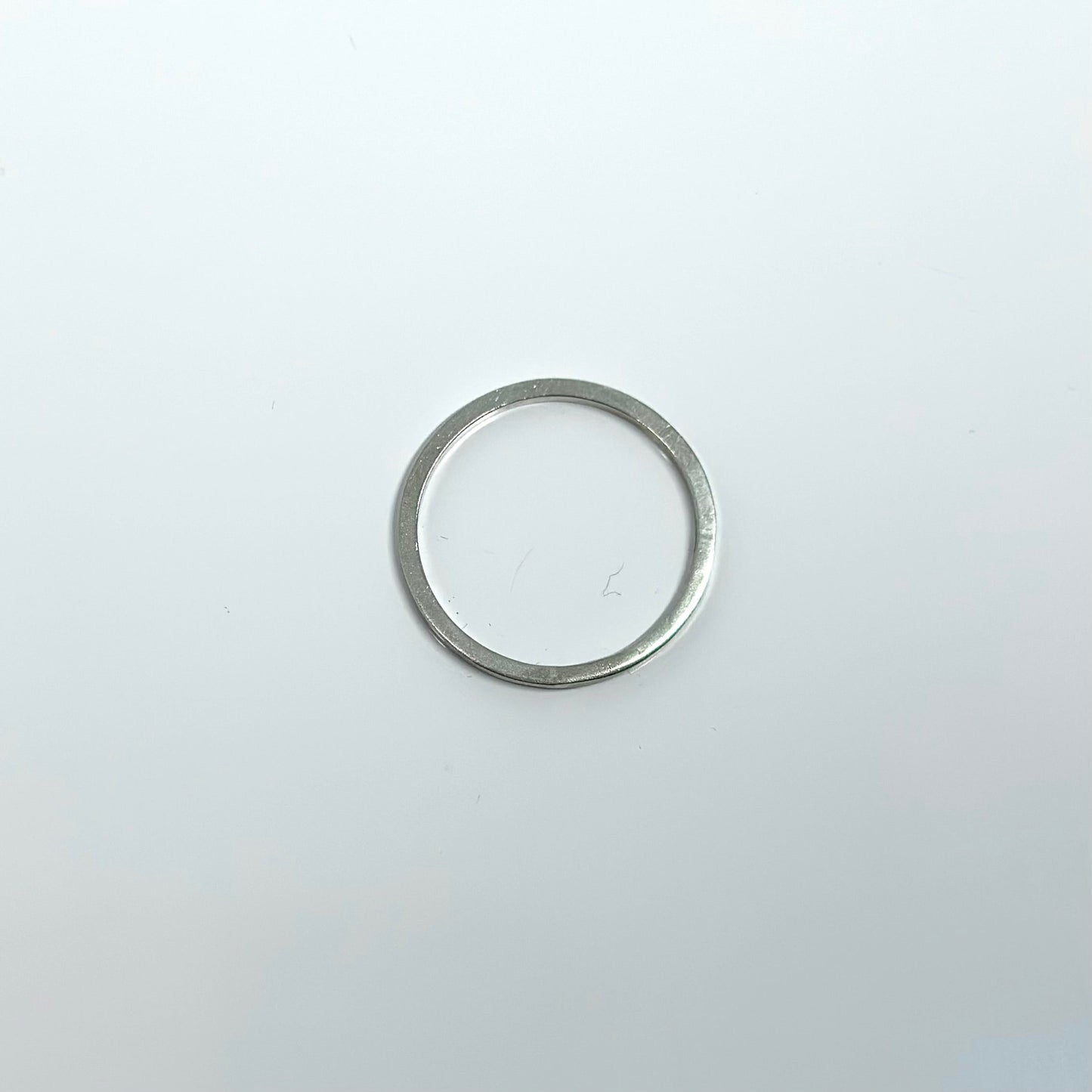 SS  rectangle Ring band - #1