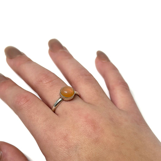 Fire Opal Ring