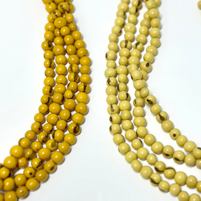 Yellow  - 4 strands Açai Necklace