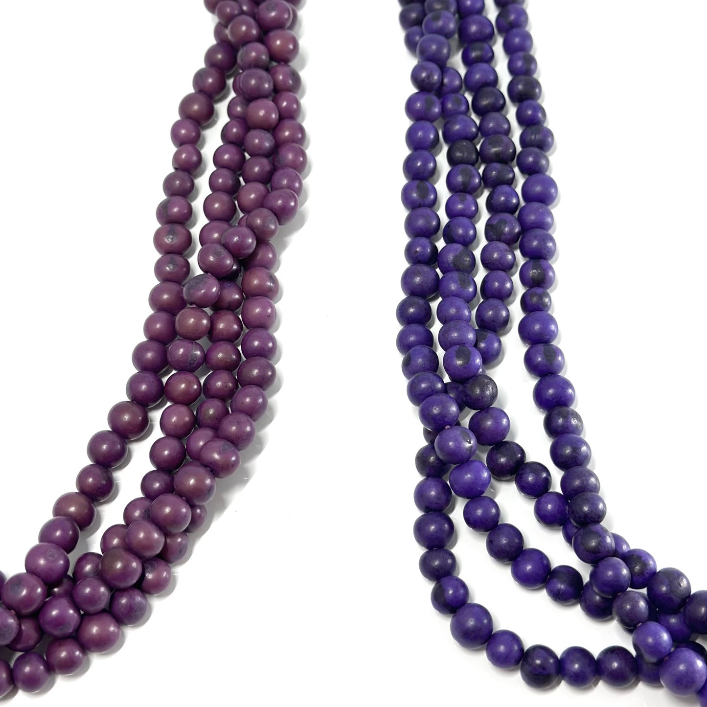 Purple - 4 strands Açai Necklace