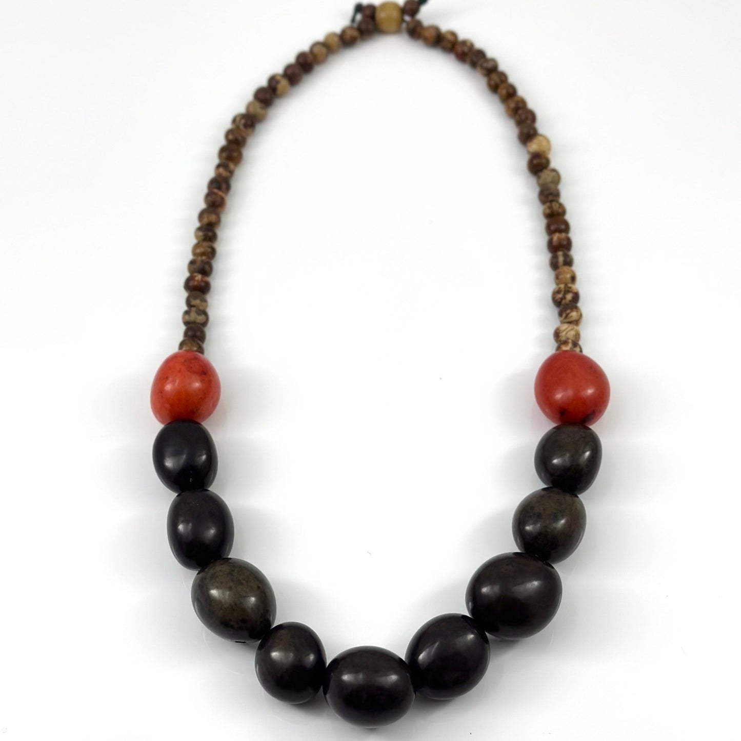 black w/ red dot - Jarina Necklace