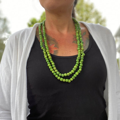 Green -Single Açai Necklace