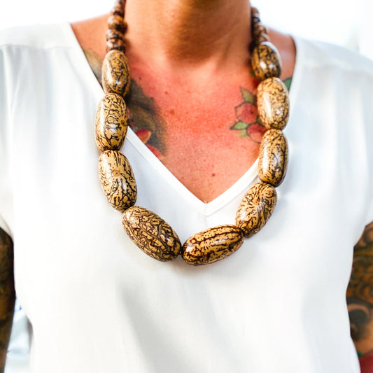 Jubati Necklace - Natural Color